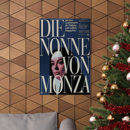 NUN OF MONZA 1969 - Paper Movie Poster-The Sticker Space