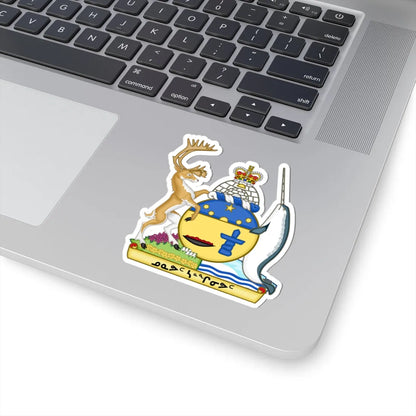 Nunavut coat of arms (Canada) (Coat of Arms) STICKER Vinyl Kiss-Cut Decal - The Sticker Space