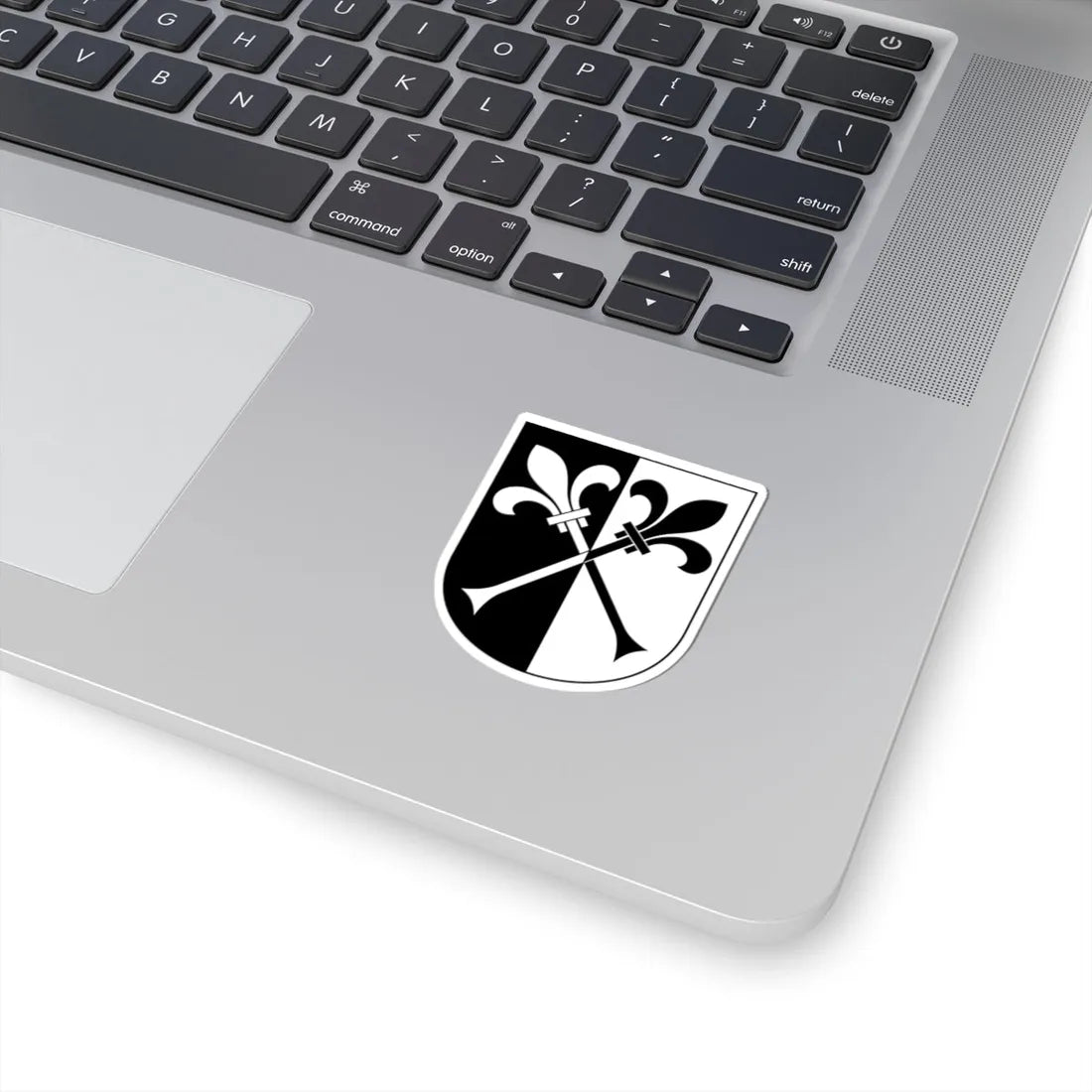 Nunningen-blazon (Switzerland) (Coat of Arms) STICKER Vinyl Kiss-Cut Decal - The Sticker Space