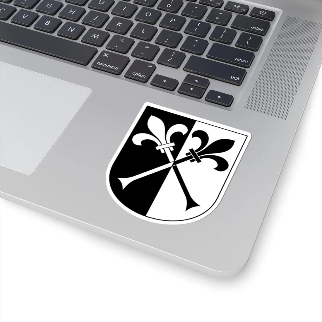 Nunningen-blazon (Switzerland) (Coat of Arms) STICKER Vinyl Kiss-Cut Decal - The Sticker Space