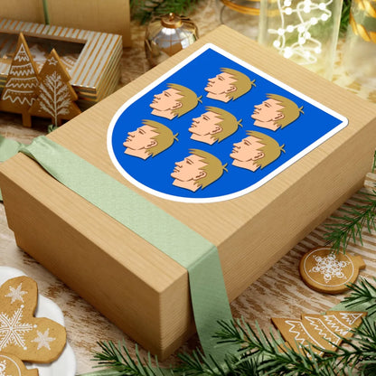 Nurmijarvi.vaakuna (Finland) (Coat of Arms) STICKER Vinyl Kiss-Cut Decal - The Sticker Space