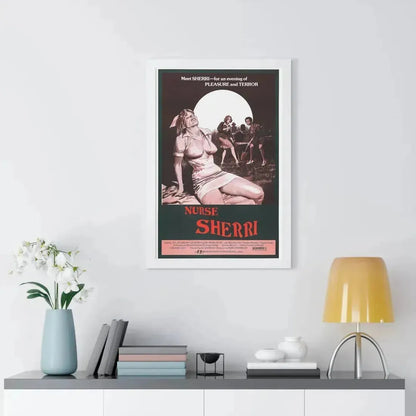 NURSE SHERRI 1977 - Framed Movie Poster - The Sticker Space