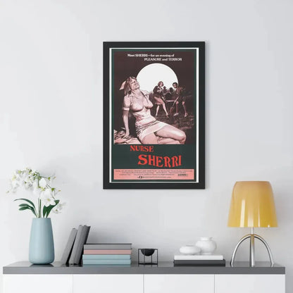 NURSE SHERRI 1977 - Framed Movie Poster - The Sticker Space