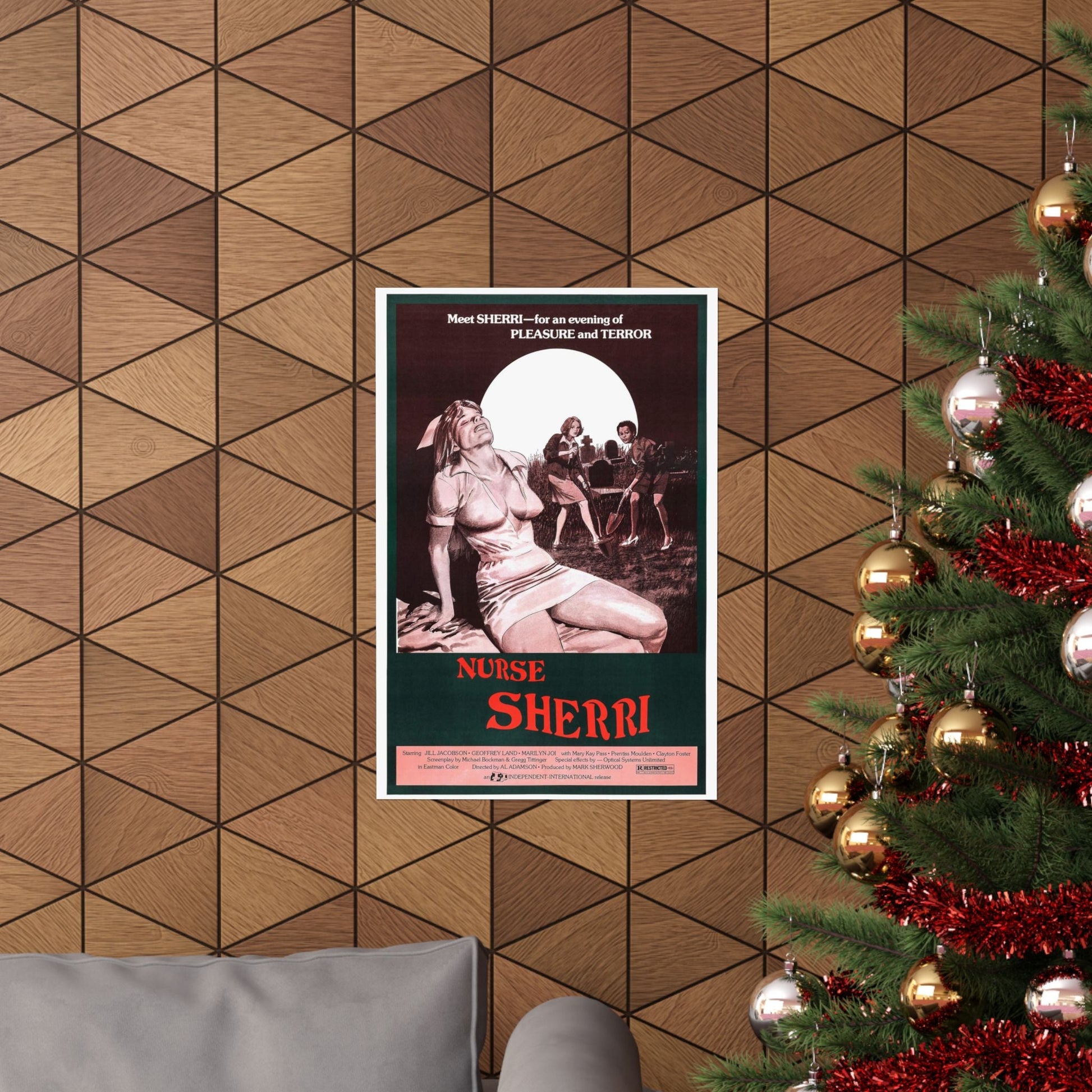 NURSE SHERRI 1977 - Paper Movie Poster-The Sticker Space