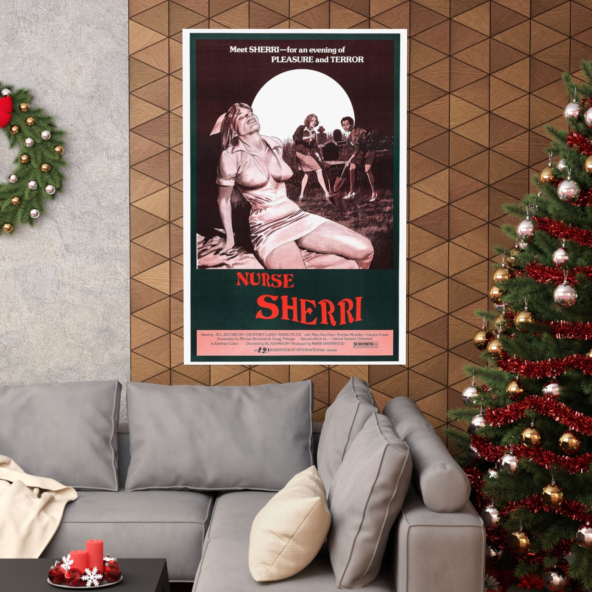 NURSE SHERRI 1977 - Paper Movie Poster-The Sticker Space