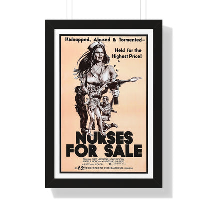 NURSES FOR SALE 1971 - Framed Movie Poster-16″ x 24″-The Sticker Space