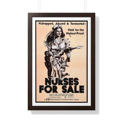 NURSES FOR SALE 1971 - Framed Movie Poster - The Sticker Space