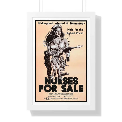 NURSES FOR SALE 1971 - Framed Movie Poster - The Sticker Space