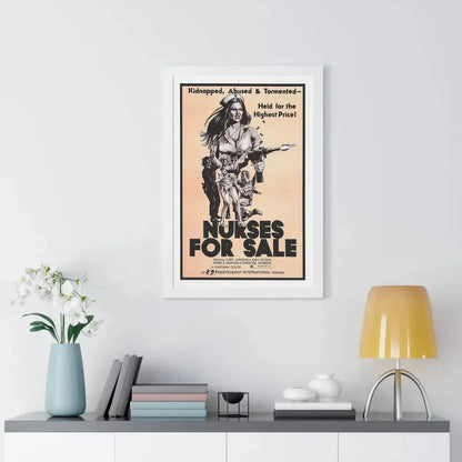 NURSES FOR SALE 1971 - Framed Movie Poster - The Sticker Space
