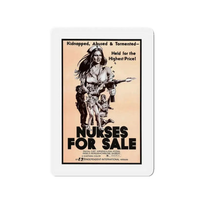 NURSES FOR SALE 1971 Movie Poster - Refrigerator Magnet - The Sticker Space