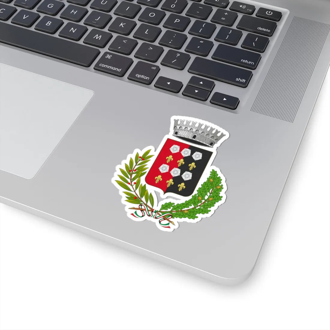 Nus-Stemma (Italy) (Coat of Arms) STICKER Vinyl Kiss-Cut Decal - The Sticker Space