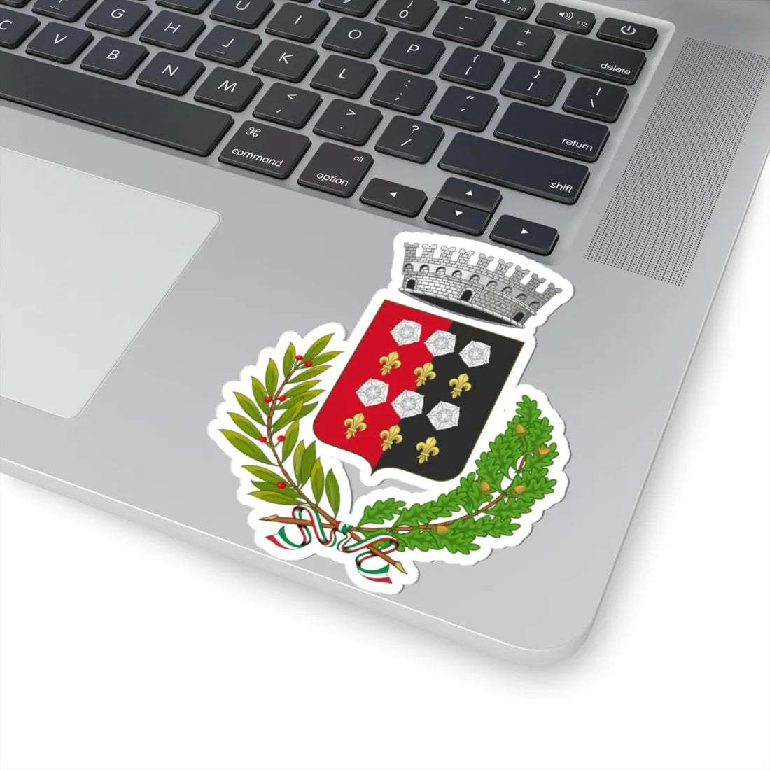 Nus-Stemma (Italy) (Coat of Arms) STICKER Vinyl Kiss-Cut Decal - The Sticker Space