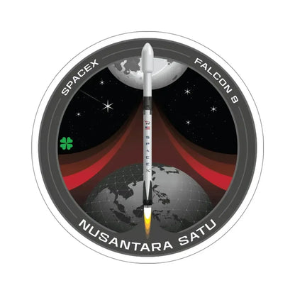 Nusantara Satu (SpaceX) STICKER Vinyl Die-Cut Decal 5 Inch - The Sticker Space