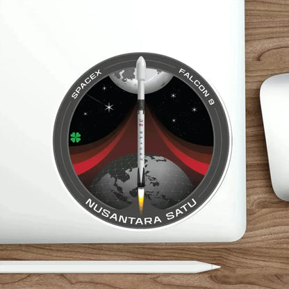 Nusantara Satu (SpaceX) STICKER Vinyl Die-Cut Decal - The Sticker Space