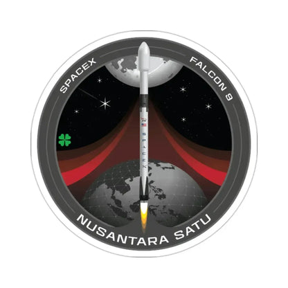 Nusantara Satu (SpaceX) STICKER Vinyl Die-Cut Decal - The Sticker Space