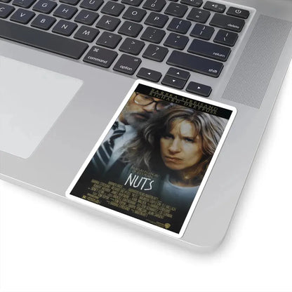 Nuts 1987 Movie Poster - STICKER Vinyl Kiss-Cut Decal - The Sticker Space