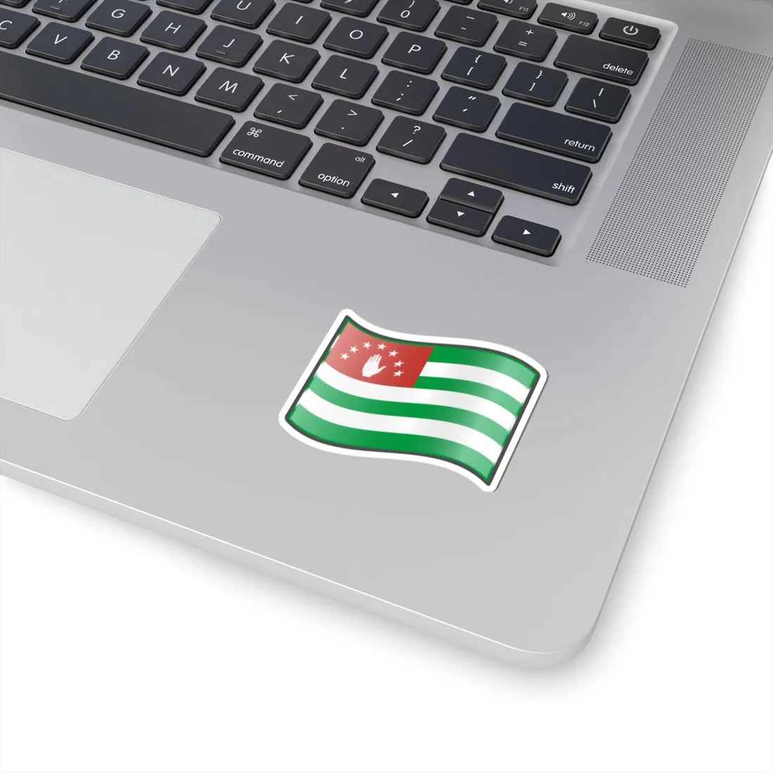 Nuvola Abkhazia flag STICKER Vinyl Kiss-Cut Decal - The Sticker Space