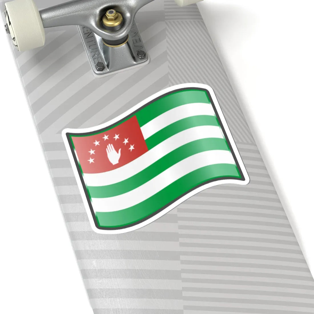 Nuvola Abkhazia flag STICKER Vinyl Kiss-Cut Decal - The Sticker Space