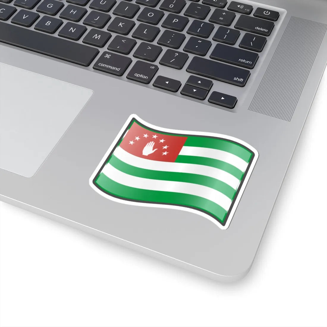 Nuvola Abkhazia flag STICKER Vinyl Kiss-Cut Decal - The Sticker Space