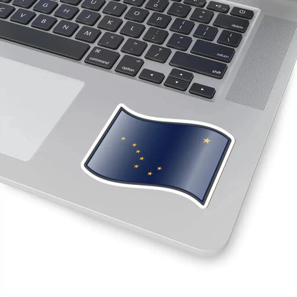Nuvola Alaska flag (United States) STICKER Vinyl Kiss-Cut Decal - The Sticker Space
