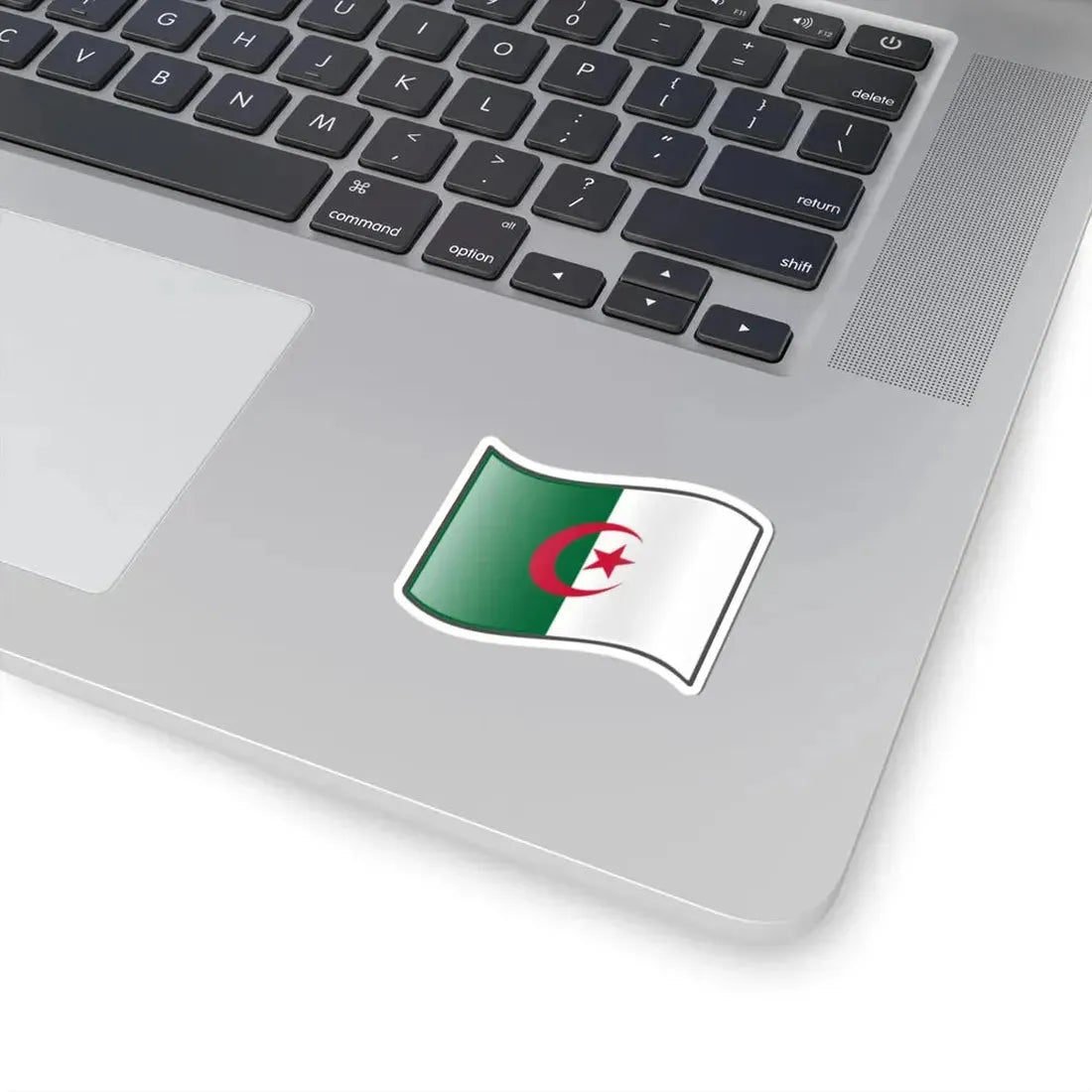 Nuvola Algerian flag (Algeria) STICKER Vinyl Kiss-Cut Decal - The Sticker Space