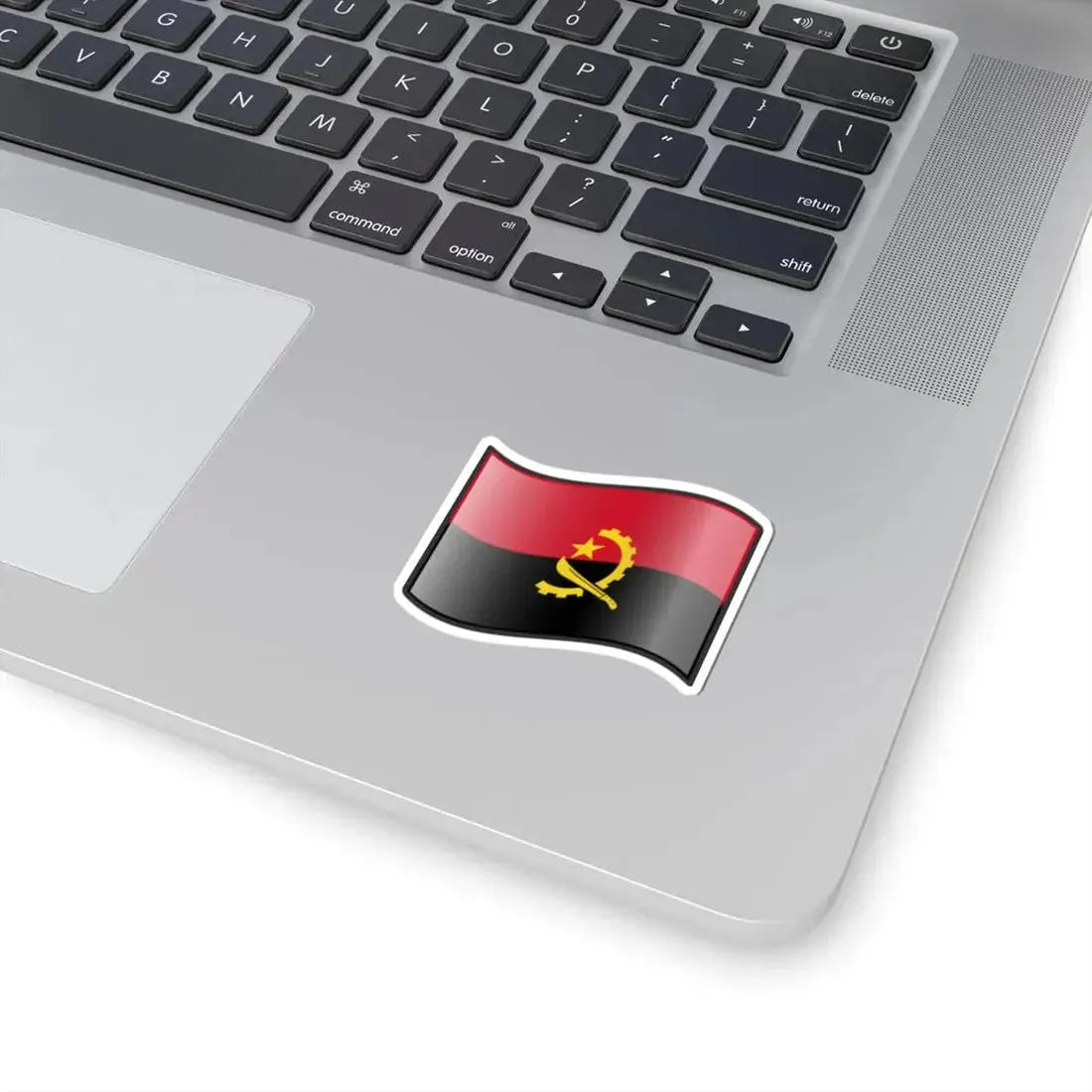 Nuvola Angolan flag (Angola) STICKER Vinyl Kiss-Cut Decal - The Sticker Space