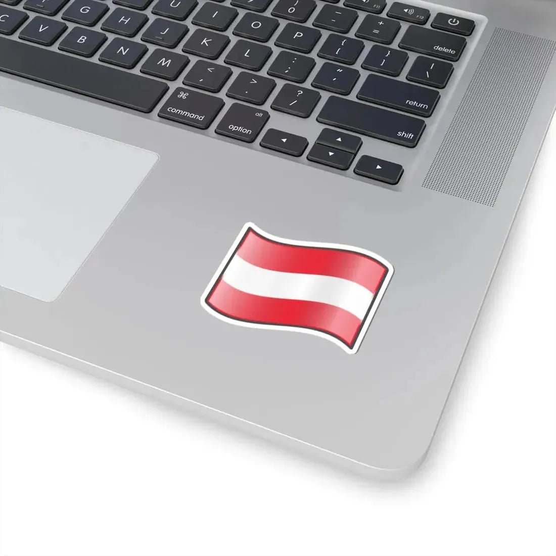 Nuvola Austrian flag (Austria) STICKER Vinyl Kiss-Cut Decal - The Sticker Space
