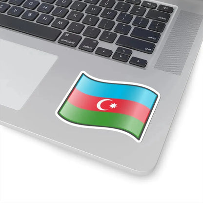 Nuvola Azerbaijan flag (Azerbaijan) STICKER Vinyl Kiss-Cut Decal - The Sticker Space