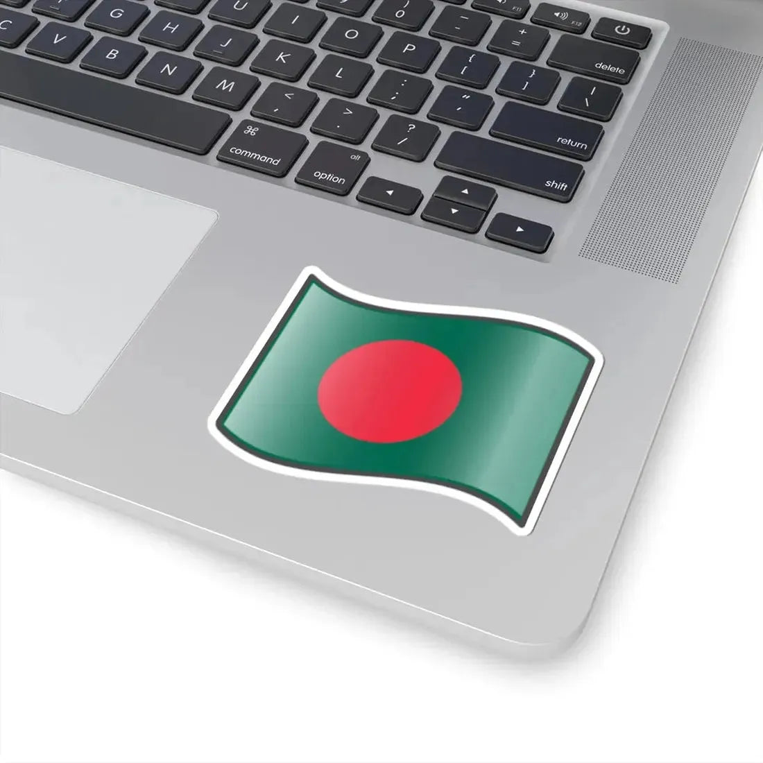 Nuvola Bangladeshi flag (Bangladesh) STICKER Vinyl Kiss-Cut Decal - The Sticker Space