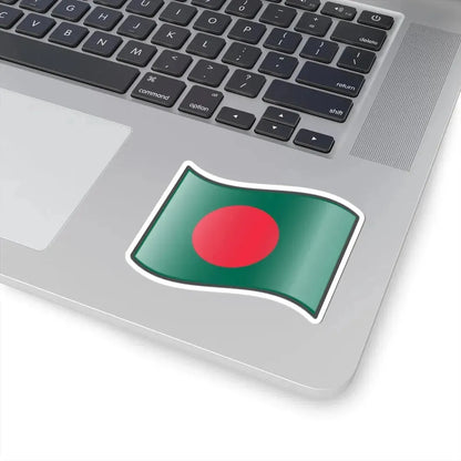 Nuvola Bangladeshi flag (Bangladesh) STICKER Vinyl Kiss-Cut Decal - The Sticker Space