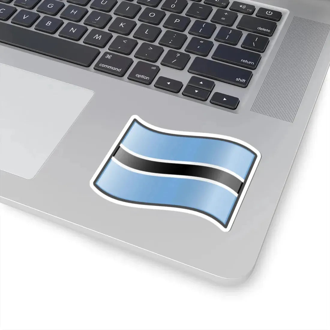 Nuvola Botswana flag (Botswana) STICKER Vinyl Kiss-Cut Decal - The Sticker Space