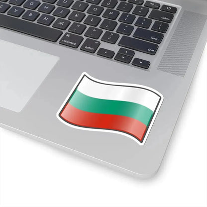 Nuvola Bulgarian flag (Bulgaria) STICKER Vinyl Kiss-Cut Decal - The Sticker Space