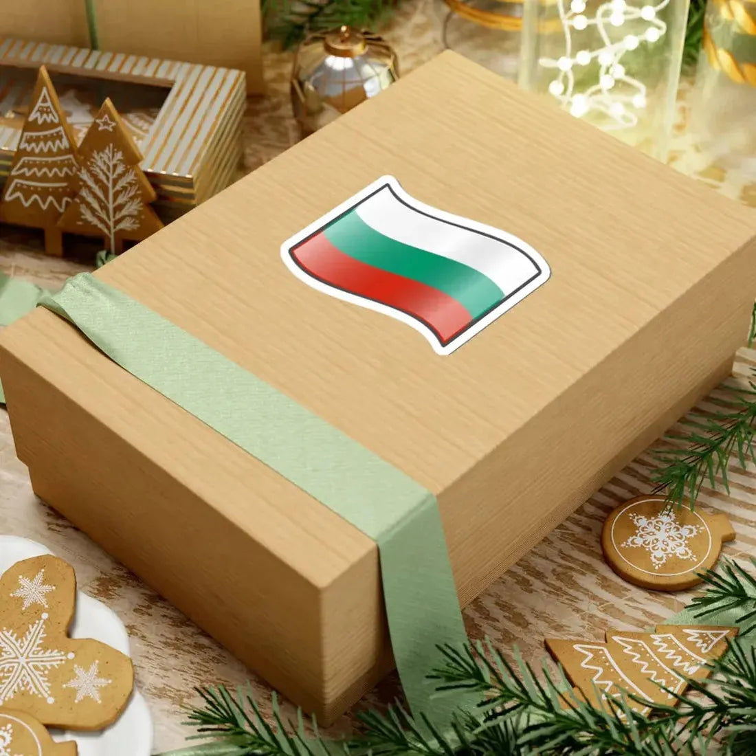 Nuvola Bulgarian flag (Bulgaria) STICKER Vinyl Kiss-Cut Decal - The Sticker Space