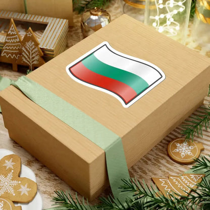 Nuvola Bulgarian flag (Bulgaria) STICKER Vinyl Kiss-Cut Decal - The Sticker Space