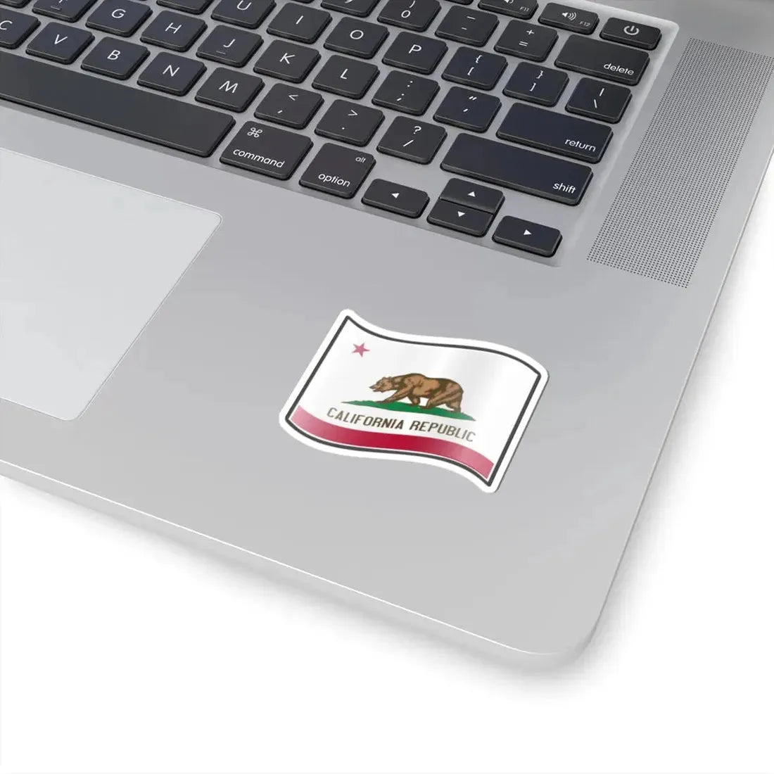 Nuvola California flag (United States) STICKER Vinyl Kiss-Cut Decal - The Sticker Space