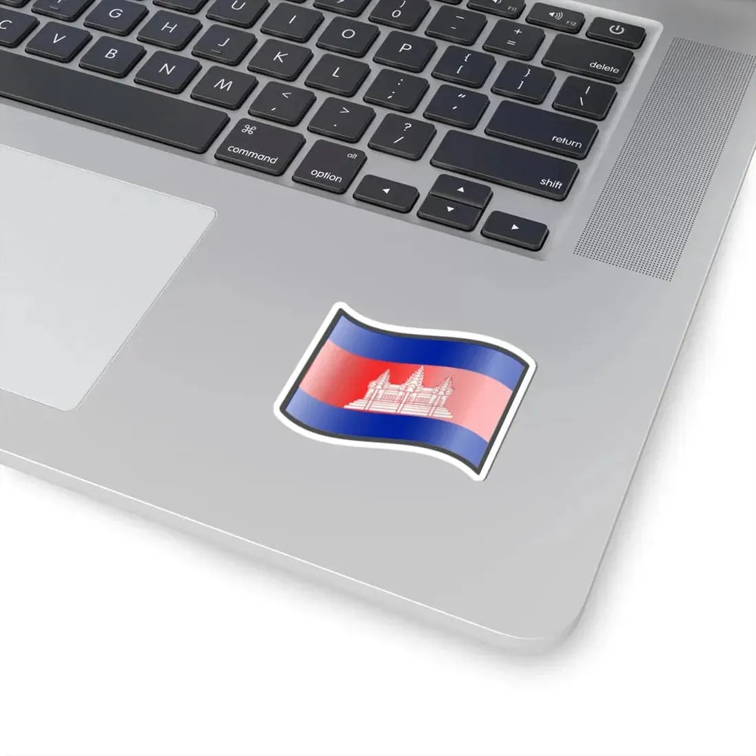 Nuvola Cambodia flag (Cambodia) STICKER Vinyl Kiss-Cut Decal - The Sticker Space