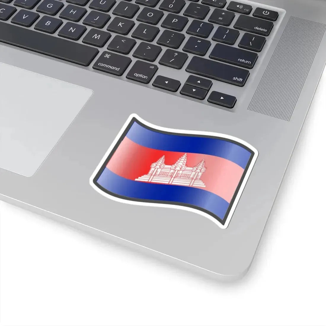 Nuvola Cambodia flag (Cambodia) STICKER Vinyl Kiss-Cut Decal - The Sticker Space