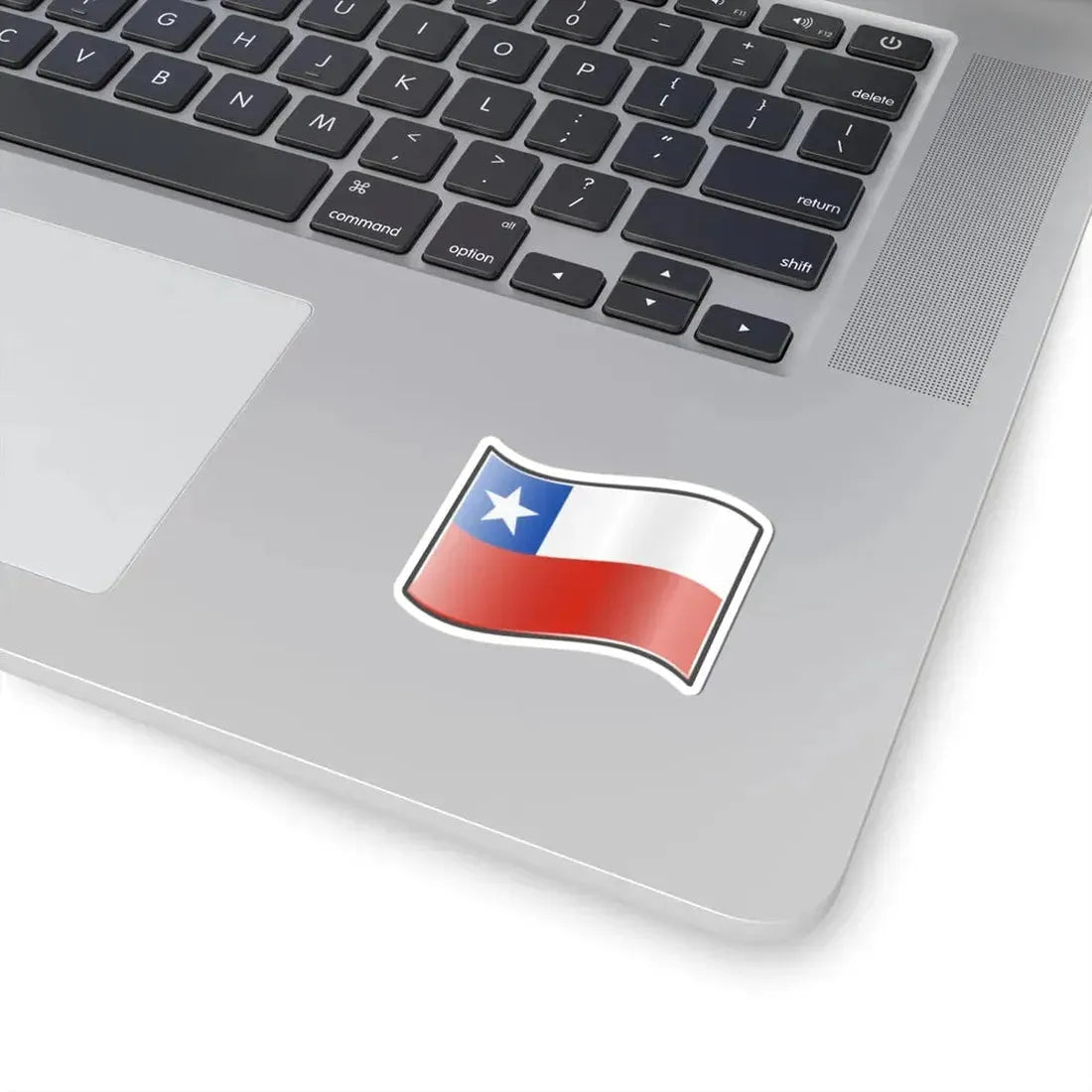 Nuvola Chile flag (Chile) STICKER Vinyl Kiss-Cut Decal - The Sticker Space