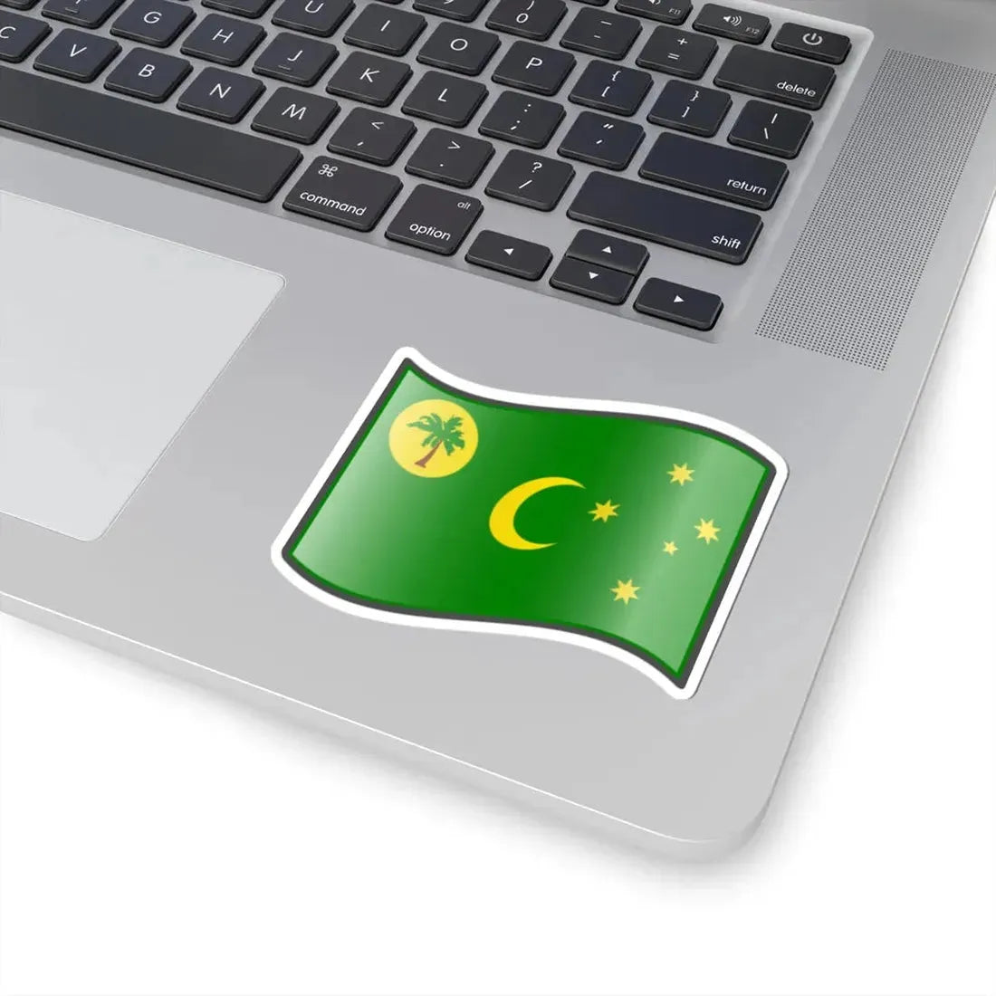 Nuvola Cocos flag (Australia) STICKER Vinyl Kiss-Cut Decal - The Sticker Space