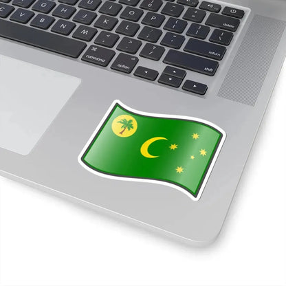 Nuvola Cocos flag (Australia) STICKER Vinyl Kiss-Cut Decal - The Sticker Space