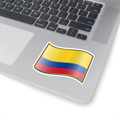Nuvola Colombian flag (Colombia) STICKER Vinyl Kiss-Cut Decal - The Sticker Space