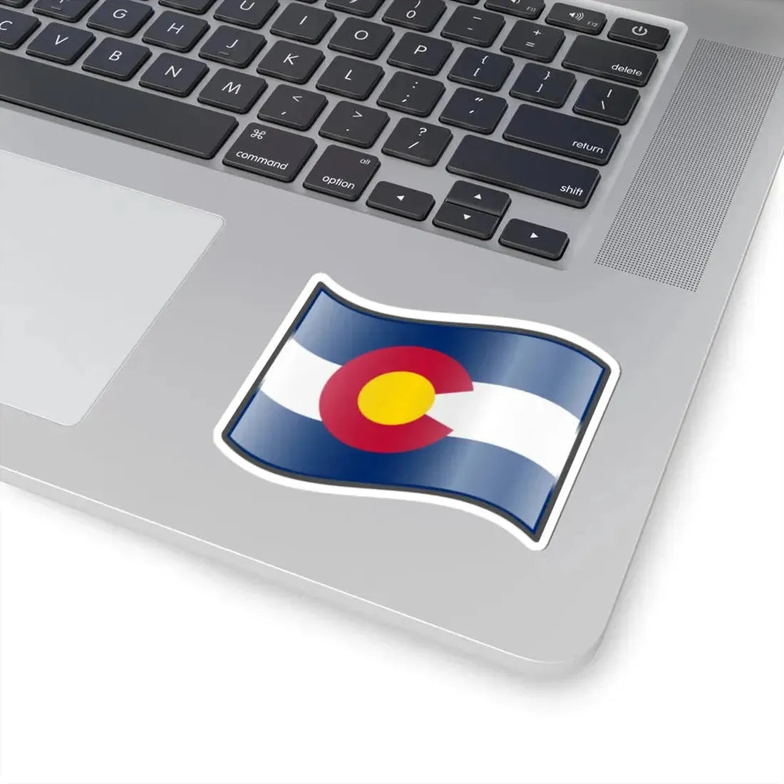 Nuvola Colorado flag (United States) STICKER Vinyl Kiss-Cut Decal - The Sticker Space