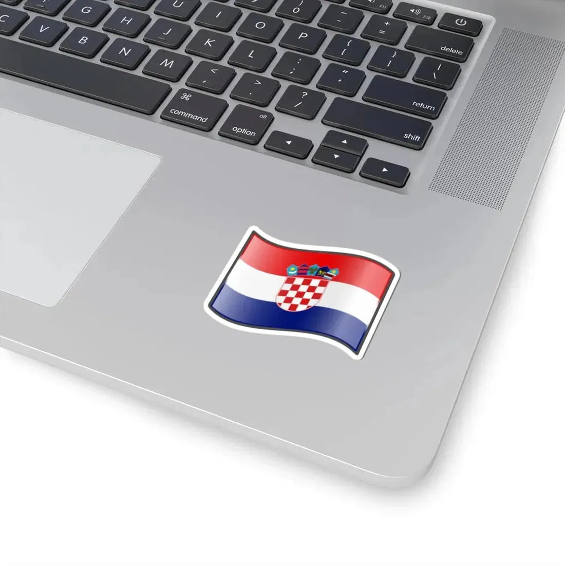 Nuvola Croatian flag (Croatia) STICKER Vinyl Kiss-Cut Decal - The Sticker Space