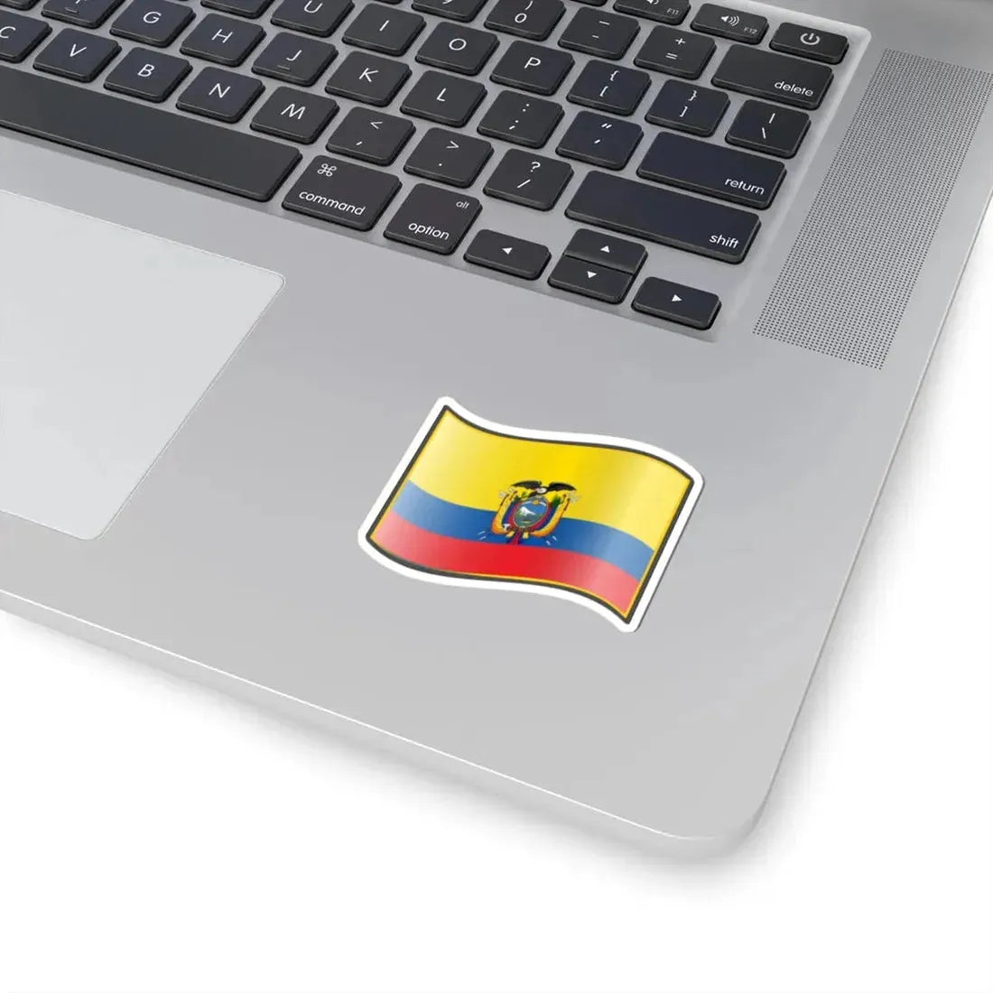 Nuvola Ecuadorian flag (Ecuador) STICKER Vinyl Kiss-Cut Decal - The Sticker Space