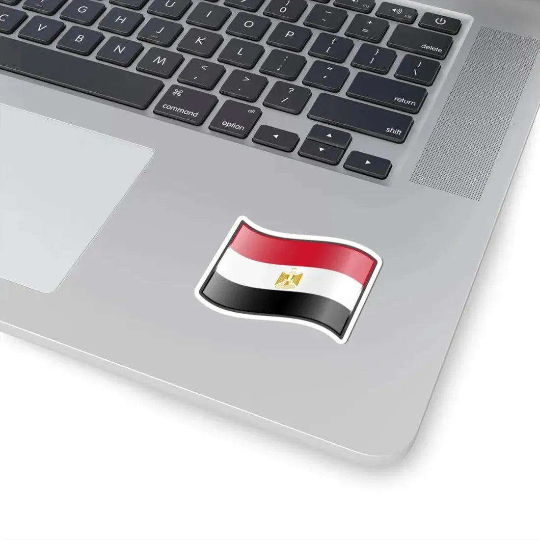 Nuvola Egyptian flag (Egypt) STICKER Vinyl Kiss-Cut Decal - The Sticker Space