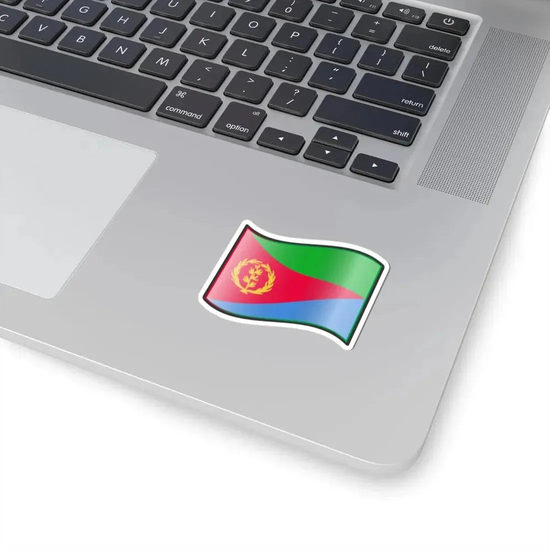 Nuvola Eritrean flag (Eritrea) STICKER Vinyl Kiss-Cut Decal - The Sticker Space