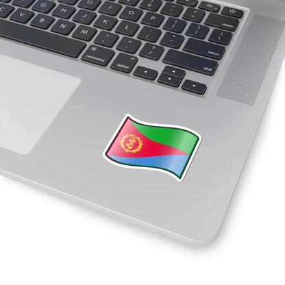 Nuvola Eritrean flag (Eritrea) STICKER Vinyl Kiss-Cut Decal - The Sticker Space