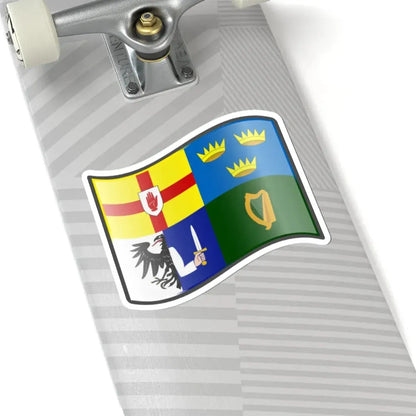 Nuvola Four Provinces flag (Ireland) STICKER Vinyl Kiss-Cut Decal - The Sticker Space