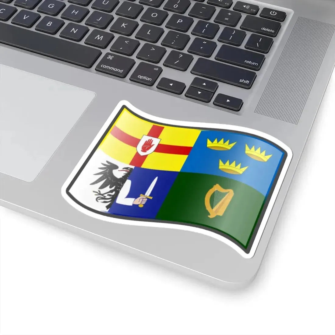 Nuvola Four Provinces flag (Ireland) STICKER Vinyl Kiss-Cut Decal - The Sticker Space