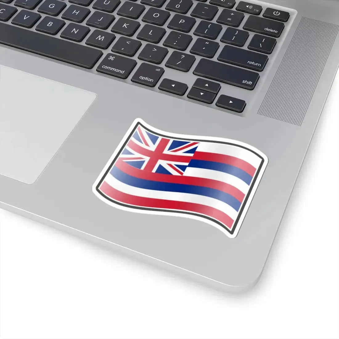Nuvola Hawaiian flag (United States) STICKER Vinyl Kiss-Cut Decal - The Sticker Space